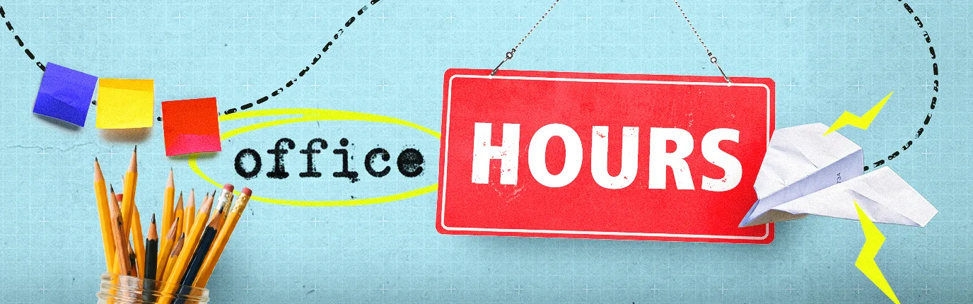 July Office Hours 2026 event artwork