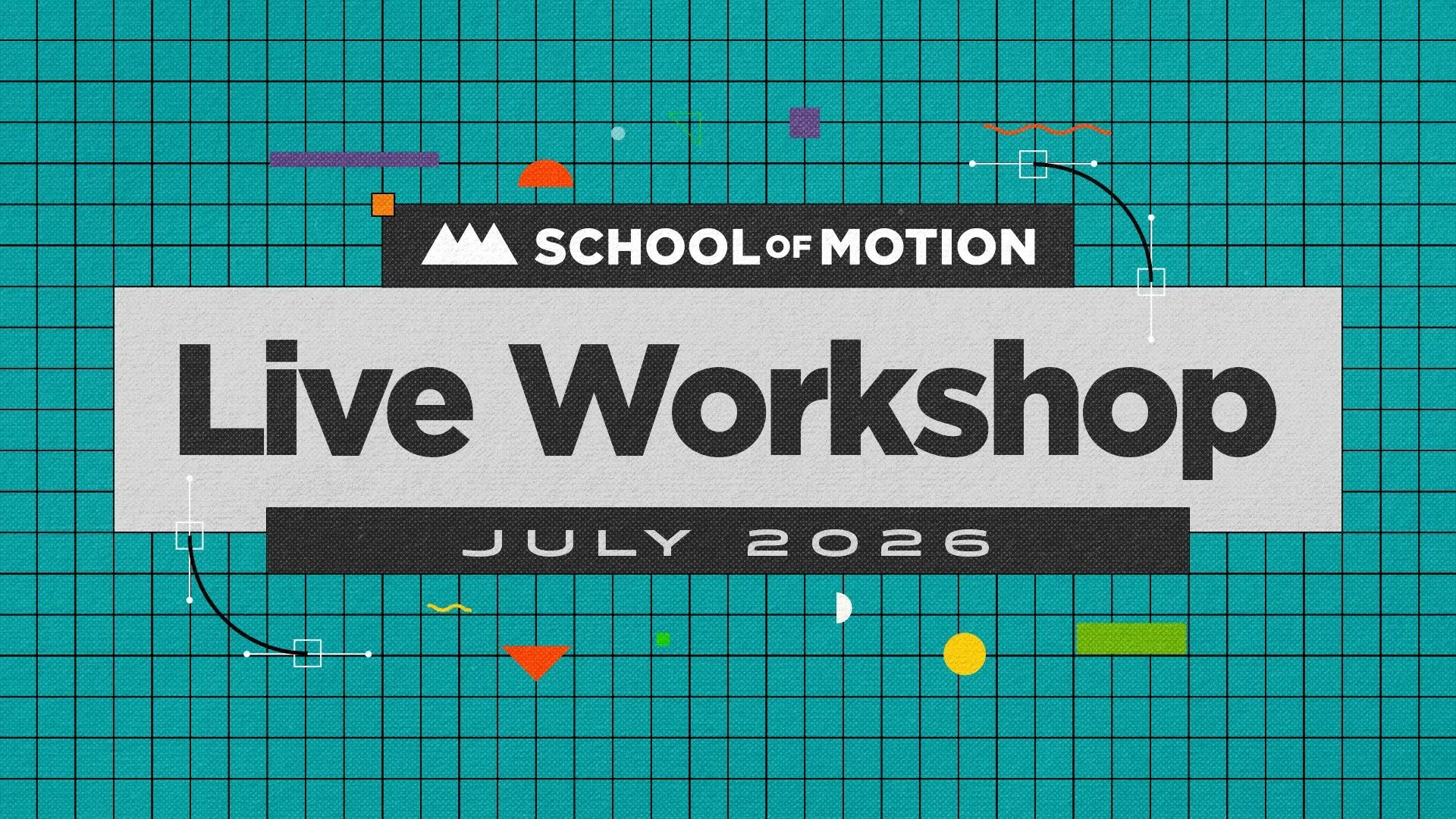 Live Workshop July 2026 event artwork